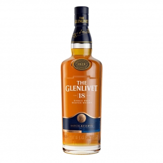 szkocka 18 letnia whisky glenlivet o aromacie owoców tropikalnych i lekko korzenna