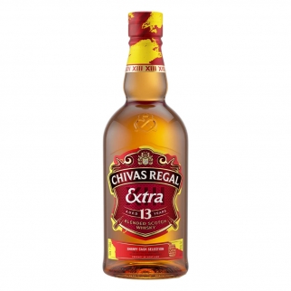 13 letnia whisky chivas dojrzewająca w beczkach po sherry