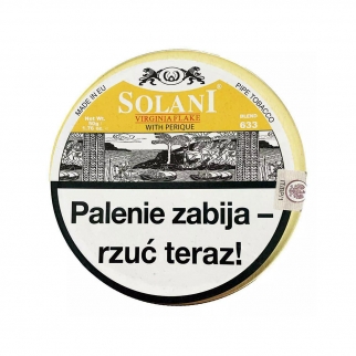 żółta puszka 50 g tytoniu fajkowego solani