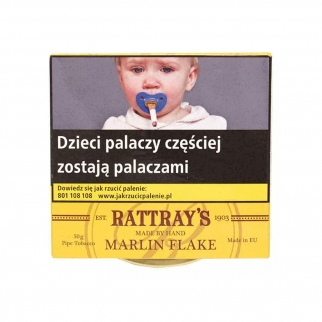 opakowanie 50 g tytoniu do fajek rattray marlin flake