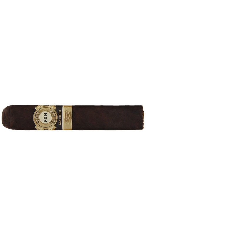 krótkie cygaro w rozmiarze robusto z eleganckim pierścieniem z logo marki perla del mar
