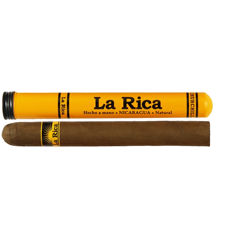 za niewielką cenę cygaro la rica z nikaragui w kultowym rozmiarze churchill