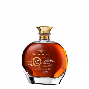 elegancka karafka koniaku extra old Pierre Vallet o pojemności 0,7l