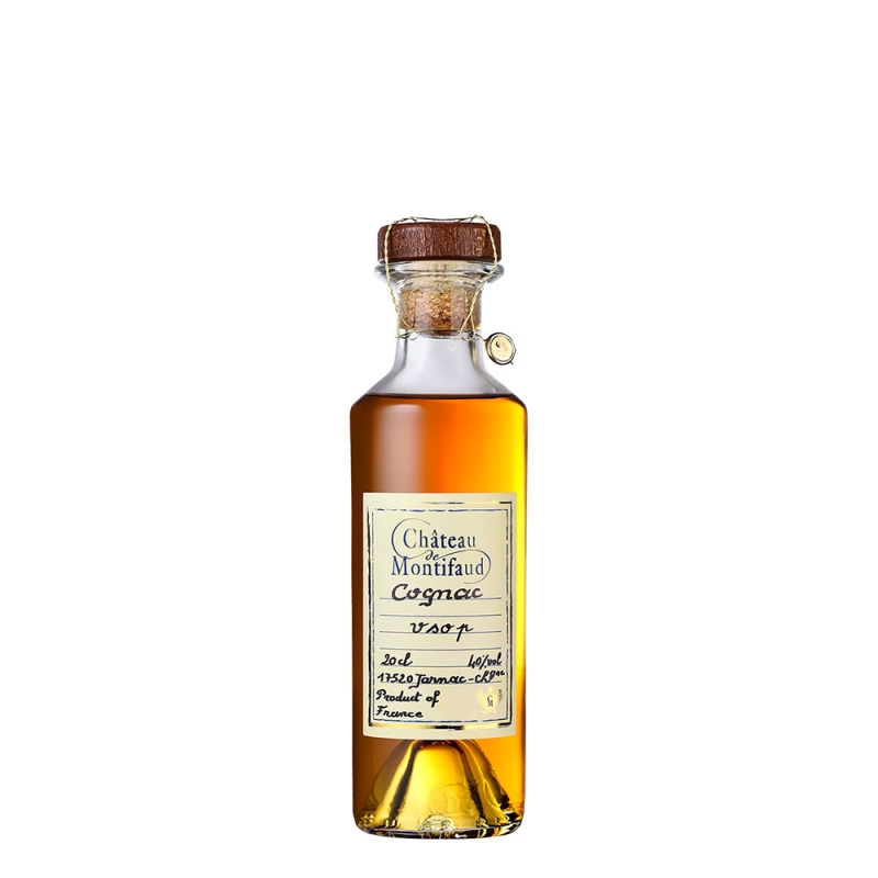 Chateau de Montifaud VSOP starzony koniak z Francji w butelce 0,2 l