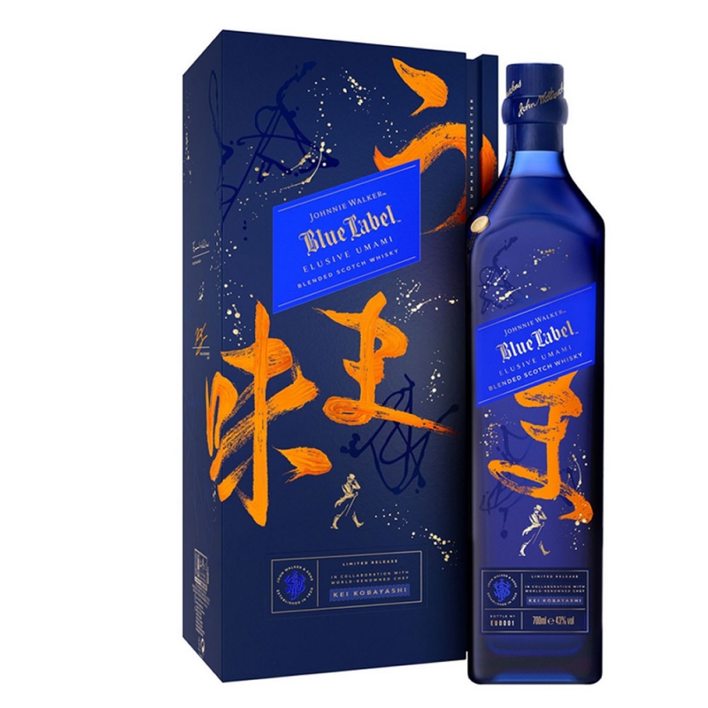 limitowana edycja johnie walker blue umami