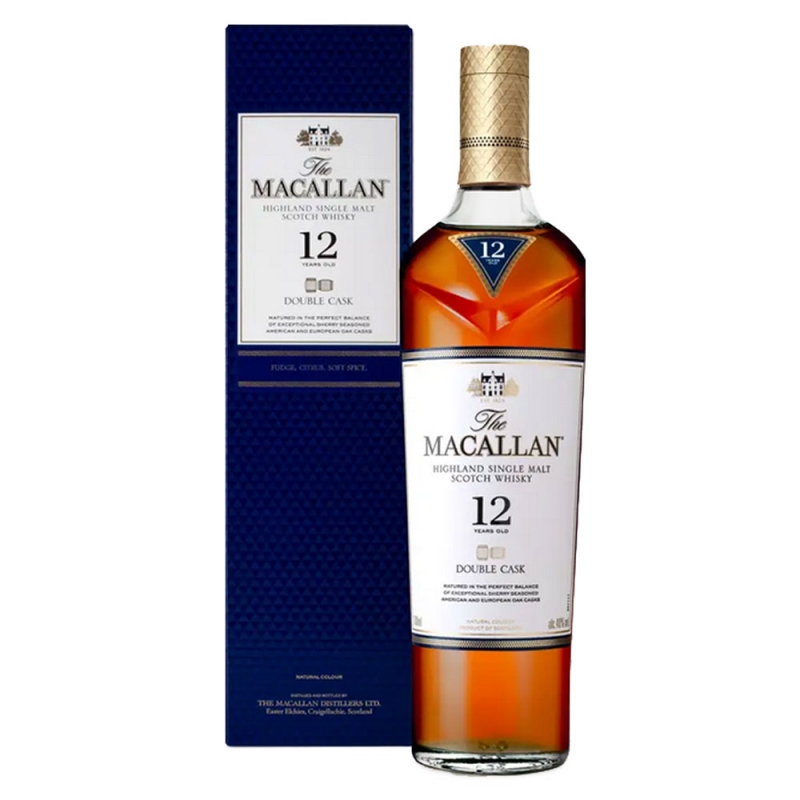 wspaniała szkocka whisky macallan dojrzewająca 12 lat