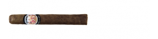 małe cygaro w rozmiarze petit corona z banderolką z logo marki luis martinez