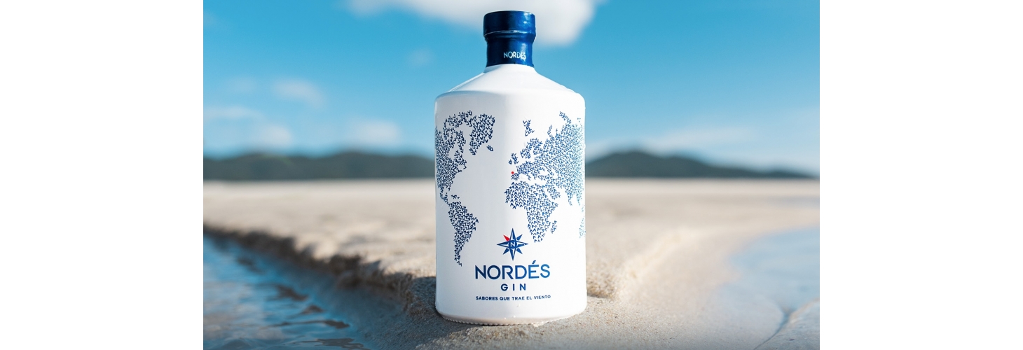 Gin Nordés - galicyjski gin w ciekawej butelce