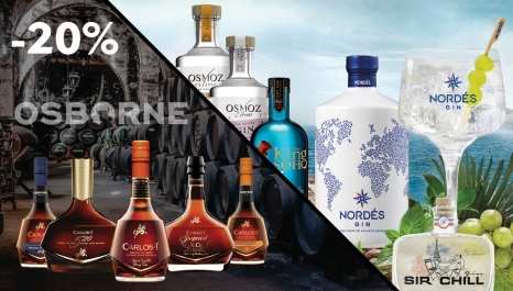 Giny i brandy -20% tylko do końca maja!