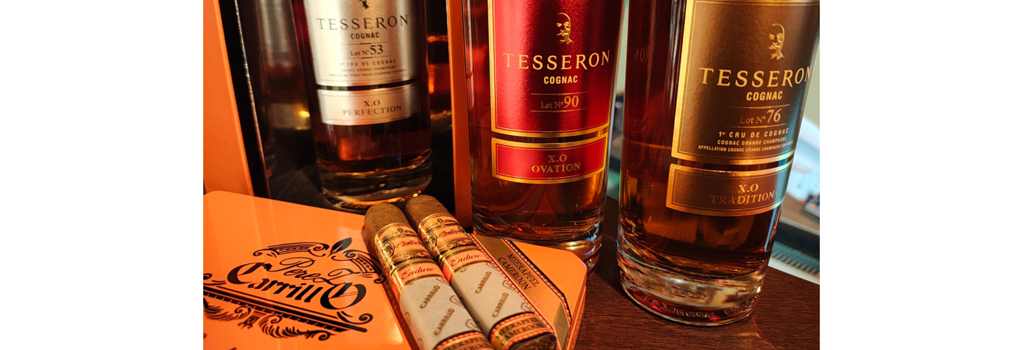 Wieczory z koniakiem Tesseron i cygarami Casa Carrillo