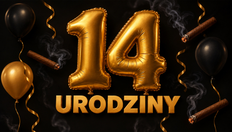 Świętujemy 14. urodziny cigarro.pl! Z tej okazji rabaty nawet do -20%!